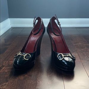 Gucci wedge shoes